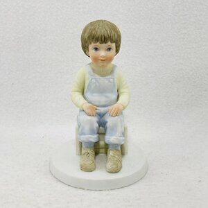 Vintage Ceramica Excelsis Frances Hook Child World I Will Be Good Figurine 1423